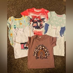 Lot of girls 3t short sleeve shirts